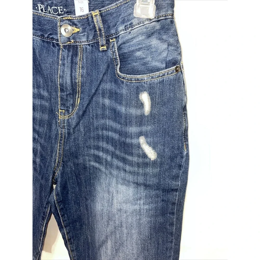 The Children’s Place Denim Jean Shorts Go Size 16